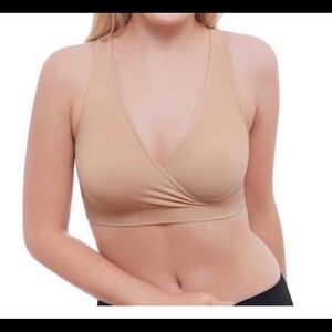 Medela Women's Nursing Sleep Bra Nude